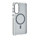 Samsung S25 Edge GIGAPACK Szilikon telefonvédő ütésállóság, MagSafe, SÖTÉTSZÜRKE