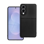 Samsung S25 Edge GIGAPACK Szilikon telefonvédő ütésállóság, csíkos, FEKETE