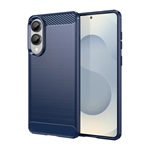 Samsung S25 Edge GIGAPACK Szilikon telefonvédő ütésállóság, karbon minta, SÖTÉTKÉK