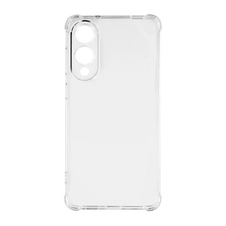 Samsung S25 Edge GIGAPACK Szilikon telefonvédő ütésállóság, légpárnás sarok, ÁTLÁTSZÓ