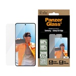 Samsung S25 Edge PANZERGLASS ULTRA-WIDE FIT képernyővédő üveg 3D, ütésállóság + segédkeret, ÁTLÁTSZÓ