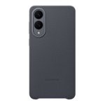 Samsung S25 Edge SAMSUNG műanyag telefonvédő ECO vegán bőr hátlap FEKETE