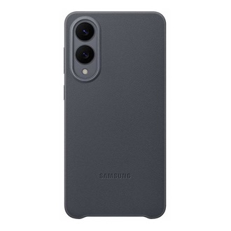 Samsung S25 Edge SAMSUNG műanyag telefonvédő ECO vegán bőr hátlap FEKETE