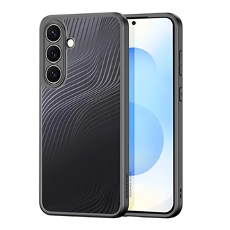 Samsung S25 FE DUX DUCIS AIMO szilikon telefonvédő ütésállóság, hullám, FEKETE