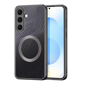 Samsung S25 FE DUX DUCIS AIMO szilikon telefonvédő ütésállóság, hullám, FEKETE