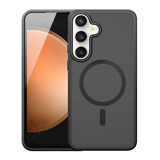 Samsung S25 FE DUX DUCIS YIND szilikon telefonvédő ütésállóság, MagSafe, FEKETE