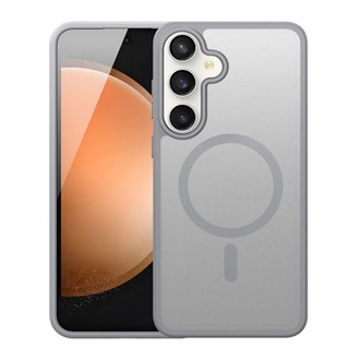 Samsung S25 FE DUX DUCIS YIND szilikon telefonvédő ütésállóság, MagSafe, VILÁGOSSZÜRKE