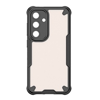 Samsung S25 FE GIGAPACK Defender szilikon telefonvédő ütésállóság, kameravédő, FEKETE