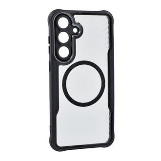 Samsung S25 FE GIGAPACK Szilikon telefonvédő ütésállóság, MagSafe, FEKETE