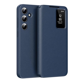 Samsung S25 FE GIGAPACK Tok álló aktív FLIP, Smart View Cover, SÖTÉTKÉK