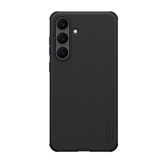 Samsung S25 FE NILLKIN SUPER FROSTED PRO MAGNETIC műanyag telefonvédő mágneses, gumírozott, FEKETE