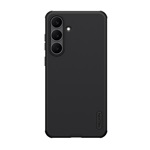 Samsung S25 FE NILLKIN SUPER FROSTED PRO műanyag telefonvédő ütésállóság, érdes felület, FEKETE