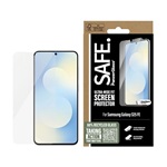 Samsung S25 FE PANZERGLASS SAFE ULTRA-WIDE FIT képernyővédő üveg 3D, ütésállóság + segédkeret, ÁTLÁTSZÓ
