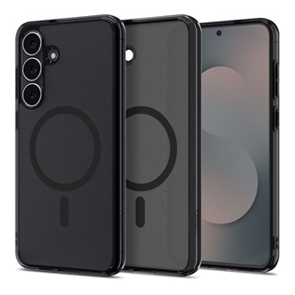 Samsung S25 FE SPIGEN ULTRA HYBRID MAG műanyag telefonvédő ütésállóság, MagSafe, FEKETE