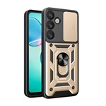 Samsung S25 GIGAPACK Defender szilikon telefonvédő ütésállóság, kameravédő, ARANY