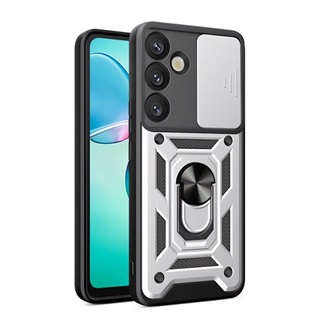 Samsung S25 GIGAPACK Defender szilikon telefonvédő ütésállóság, kameravédő, EZÜST