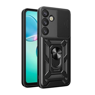 Samsung S25 GIGAPACK Defender szilikon telefonvédő ütésállóság, kameravédő, FEKETE