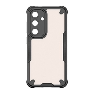 Samsung S25 GIGAPACK Defender szilikon telefonvédő ütésállóság, kameravédő, FEKETE