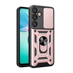 Samsung S25 GIGAPACK Defender szilikon telefonvédő ütésállóság, kameravédő, ROZÉARANY