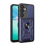 Samsung S25 GIGAPACK Defender szilikon telefonvédő ütésállóság, kameravédő, SÖTÉTKÉK