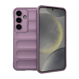 Samsung S25 GIGAPACK Szilikon telefonvédő ütésállóság, 3D, LILA