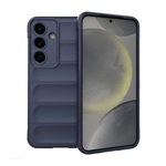 Samsung S25 GIGAPACK Szilikon telefonvédő ütésállóság, 3D, SÖTÉTKÉK