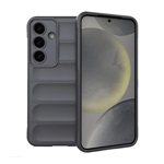 Samsung S25 GIGAPACK Szilikon telefonvédő ütésállóság, 3D, SÖTÉTSZÜRKE