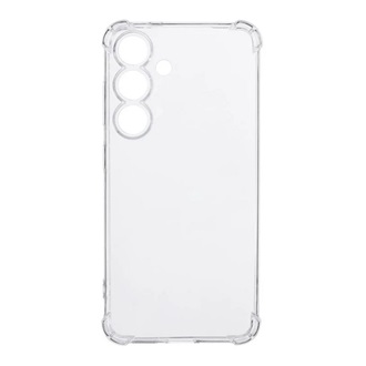 Samsung S25 GIGAPACK Szilikon telefonvédő ütésállóság, légpárnás sarok, ÁTLÁTSZÓ