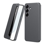Samsung S25 GIGAPACK Tok álló aktív FLIP, Smart View Window, SÖTÉTSZÜRKE