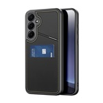 Samsung S25 Plus DUX DUCIS RAFI II MAG szilikon telefonvédő kitámasztó, MagSafe, FEKETE