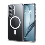 Samsung S25 Plus ESR CH HALOLOCK szilikon telefonvédő ütésállóság, MagSafe, ÁTLÁTSZÓ