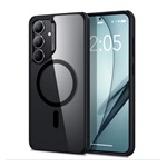 Samsung S25 Plus ESR CH HALOLOCK szilikon telefonvédő ütésállóság, MagSafe, FEKETE