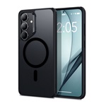 Samsung S25 Plus ESR CH HALOLOCK szilikon telefonvédő ütésállóság, MagSafe, FEKETE