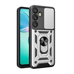 Samsung S25 Plus GIGAPACK Defender szilikon telefonvédő ütésállóság, kameravédő, EZÜST