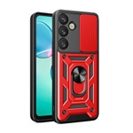 Samsung S25 Plus GIGAPACK Defender szilikon telefonvédő ütésállóság, kameravédő, PIROS