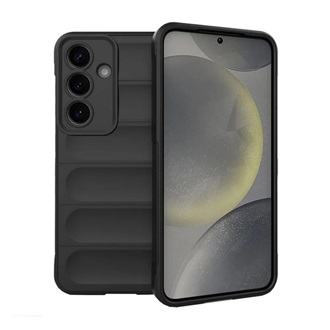 Samsung S25 Plus GIGAPACK Szilikon telefonvédő ütésállóság, 3D, FEKETE