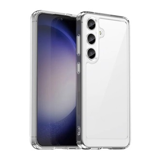 Samsung S25 Plus GIGAPACK Szilikon telefonvédő ütésállóság, átlátszó hátlap, ÁTLÁTSZÓ