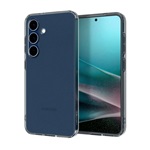 Samsung S25 Plus SPIGEN LIQUID CRYSTAL szilikon telefonvédő ütésállóság, légpárnás sarok, SÖTÉTSZÜRKE