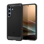 Samsung S25 SPIGEN RUGGED ARMOR szilikon telefonvédő ütésállóság, MagSafe, FEKETE