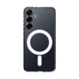 Samsung S25 TACTICAL MAGFORCE szilikon telefonvédő ütésállóság, MagSafe, ÁTLÁTSZÓ