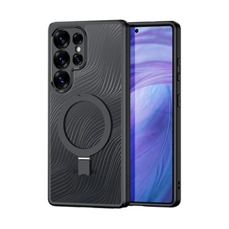 Samsung S25 Ultra DUX DUCIS AIMO szilikon telefonvédő ütésállóság, hullám, FEKETE