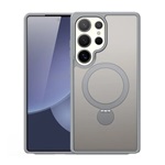 Samsung S25 Ultra DUX DUCIS YIND szilikon telefonvédő ütésállóság, kitámasztó, ÁTLÁTSZÓ