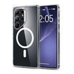 Samsung S25 Ultra ESR CH HALOLOCK szilikon telefonvédő ütésállóság, MagSafe, ÁTLÁTSZÓ