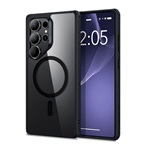 Samsung S25 Ultra ESR CH HALOLOCK szilikon telefonvédő ütésállóság, MagSafe, FEKETE