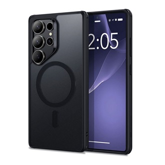 Samsung S25 Ultra ESR CH HALOLOCK szilikon telefonvédő ütésállóság, MagSafe, FEKETE