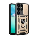 Samsung S25 Ultra GIGAPACK Defender szilikon telefonvédő ütésállóság, kameravédő, ARANY