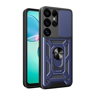 Samsung S25 Ultra GIGAPACK Defender szilikon telefonvédő ütésállóság, kameravédő, SÖTÉTKÉK