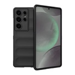 Samsung S25 Ultra GIGAPACK Szilikon telefonvédő ütésállóság, 3D, FEKETE