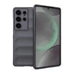 Samsung S25 Ultra GIGAPACK Szilikon telefonvédő ütésállóság, 3D, SÖTÉTSZÜRKE
