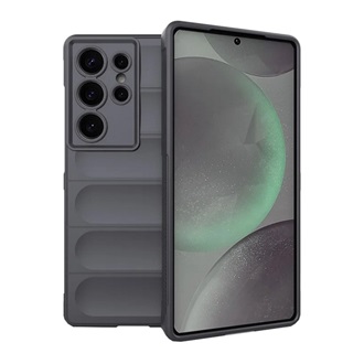 Samsung S25 Ultra GIGAPACK Szilikon telefonvédő ütésállóság, 3D, SÖTÉTSZÜRKE